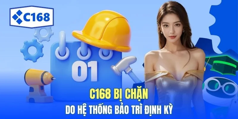 C168 bị chặn vào do hệ thống bảo trì định kỳ