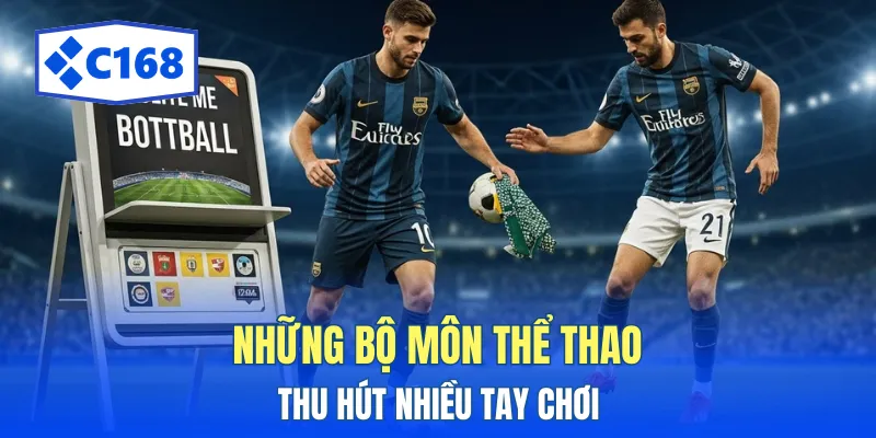 Danh sách môn thể thao nổi bật nhiều trận đấu hấp dẫn